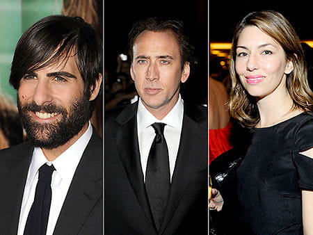 Jason Schwartzman, Nicolas Cage, Sofia Coppola