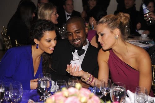 Kim Kardashian, Kanye West, Bar Refaeli