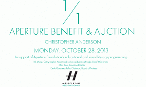 Aperture 1/1 Benefit and Auction 