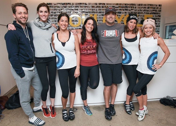 Derek Blasberg, Hillary Rhoda, Rebecca Minkoff, Laurie Cole, Carson Daly, Jennifer Fisher, Kelly Ripa