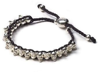Links Of London Mini Skull Friendship Bracelet 