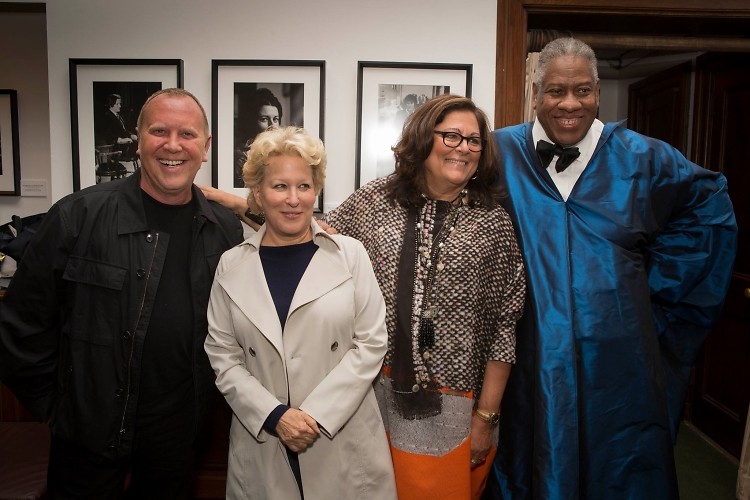 Michael Kors, Bette Midler, Fern Mallis, Andre Leon Talley