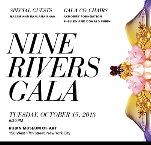 Seventh Annual Nine Rivers Gala at the Rubin Museum of Art 