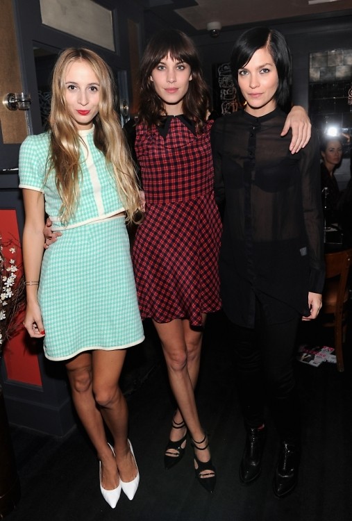 Harley Viera Newton, Alexa Chung, Leigh Lezark