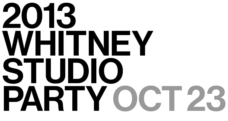  Whitney Studio Party 2013