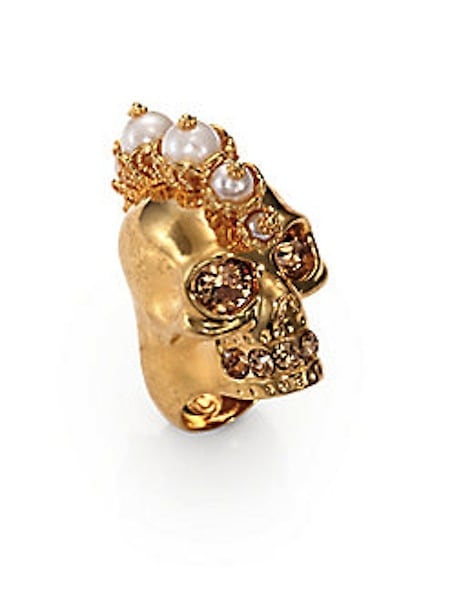 Alexander McQueen Skull Ring