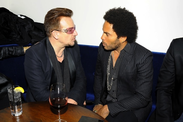 Bono, Lenny Kravitz