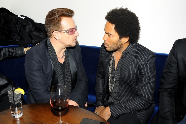Bono, Lenny Kravitz