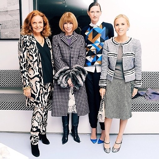 Diane von Furstenberg, Anna Wintour, Jenna Lyons, Tory Burch