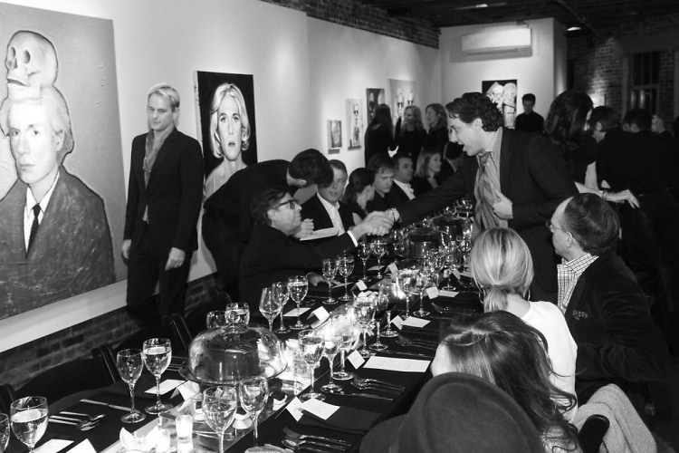 Bleecker Street Arts Club & Bob Colacello Host a Dinner for The Franklyn Project