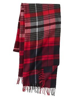 plaid-combo-scarf-red