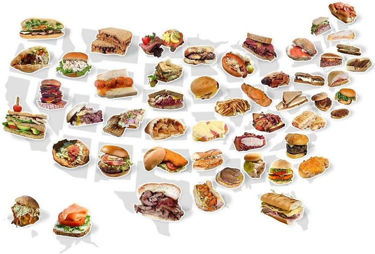 Sandwich Map