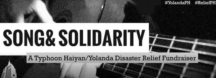 'Song & Solidarity': A Typhoon Haiyan Relief Fundraiser