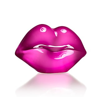 Kosta Boda Makeup Hot Lips Figurine