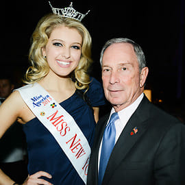 Acacia Courtney, Mayor Michael Bloomberg