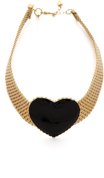 tuleste market Heart Choker Necklace