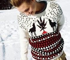 Holiday Sweater Street Style
