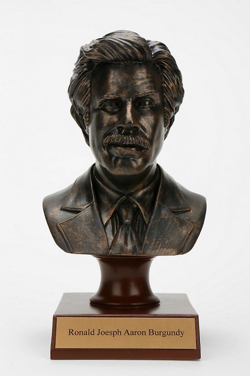 Ron Burgandy Bust