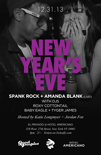 New Year’s Eve with Spank Rock & Amanda Blank