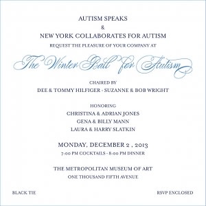 The Winter Ball For Austism's Benefit Gala 