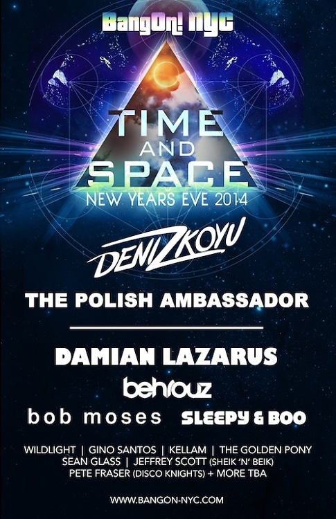 BangOn NYC presents Time and Space