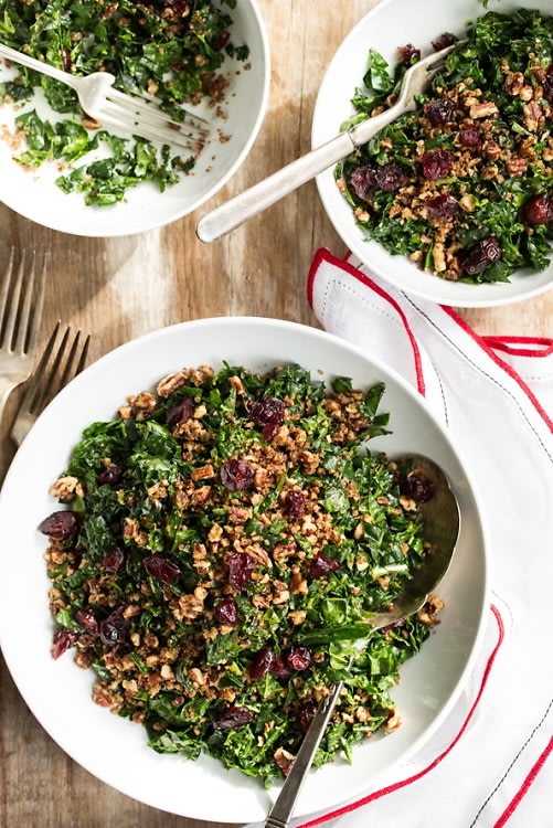 The Best Shredded Kale Salad 
