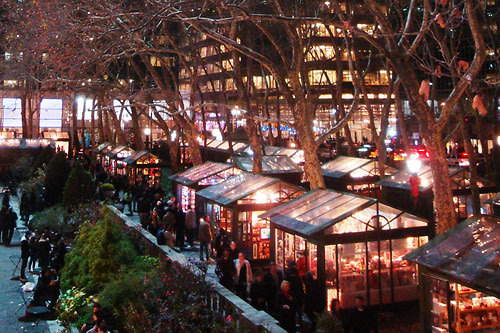 The Holiday Shops at Bryant Park