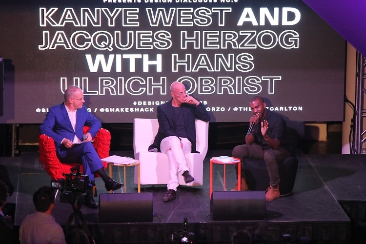 Hans Ulrich Obrist, Jacques Herzog, Kanye West