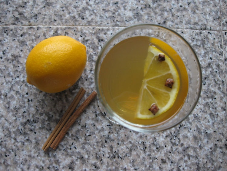 Hot Honey Lemon Water 
