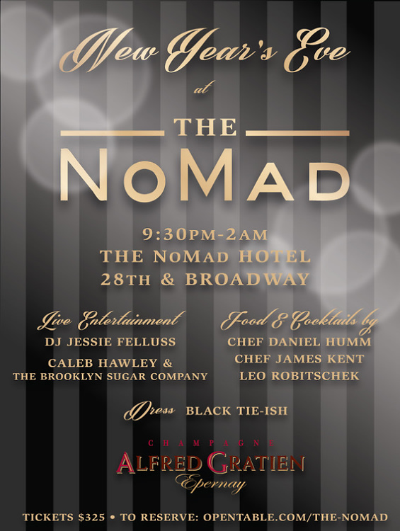 NYE at The NoMad