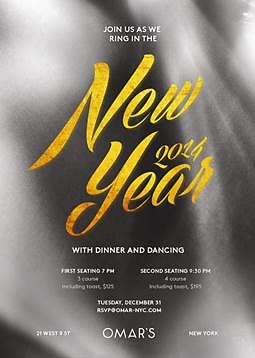 NYE at Omar's