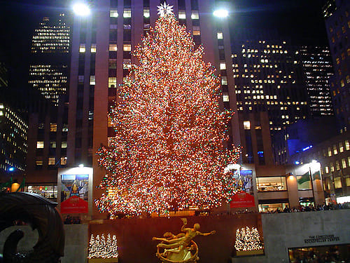 The Rockefeller Center Christmas Tree Lighting