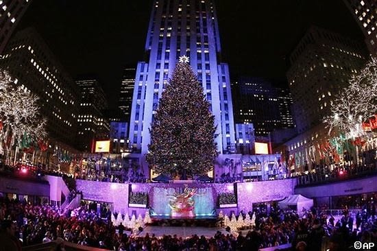  The Rockefeller Center Christmas Tree Lighting
