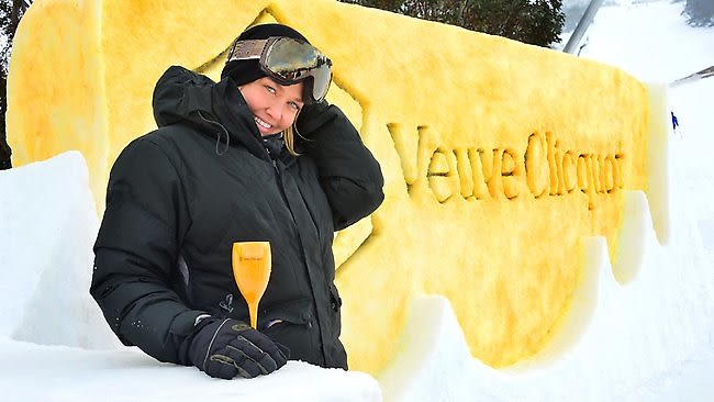Veuve Clicquot In The Snow: Olympic Edition
