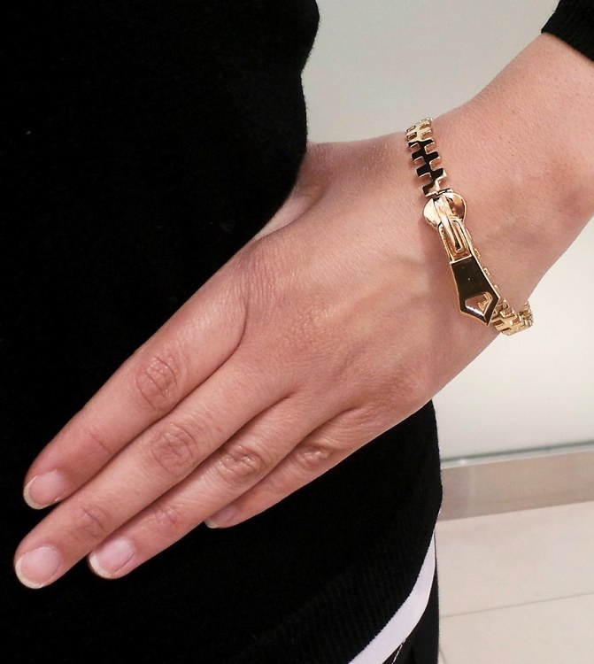 Zipper Bangle