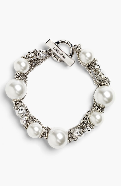 Givenchy Small Faux Pearl Bracelet