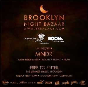  Brooklyn Night Bazaar presents MDNR