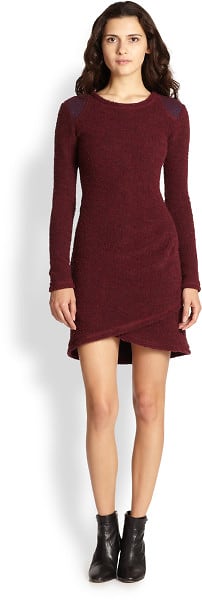 Zoe Cherry Sweater Dress