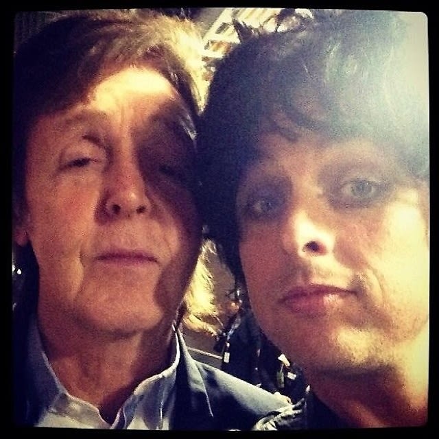 Paul McCartney, Billie Joe Armstrong