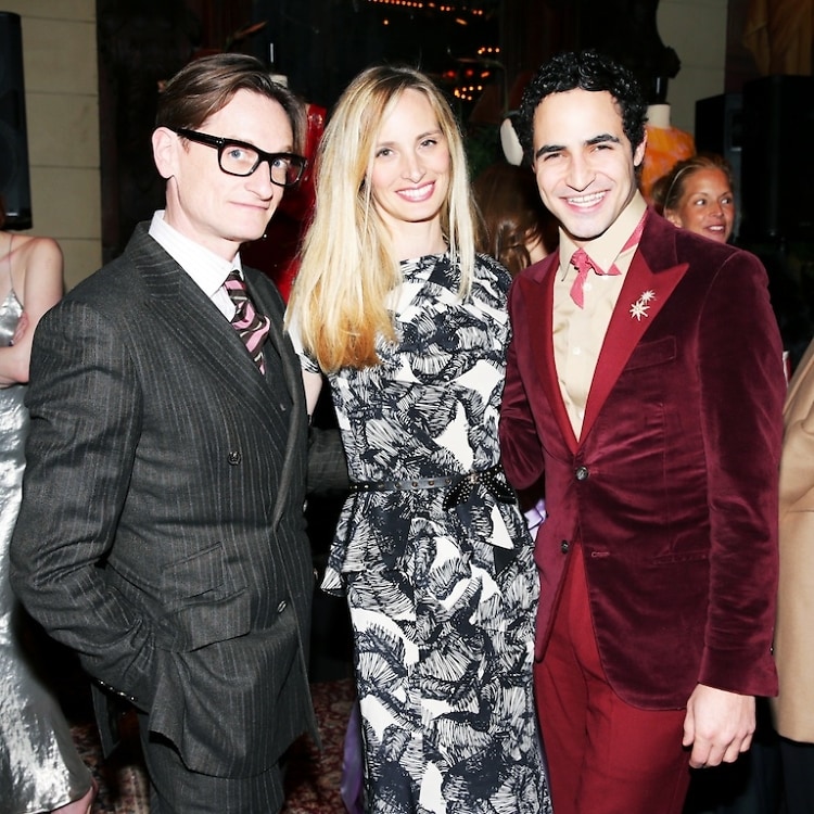 Hamish Bowles, Lauren Santo Domingo, Zac Posen