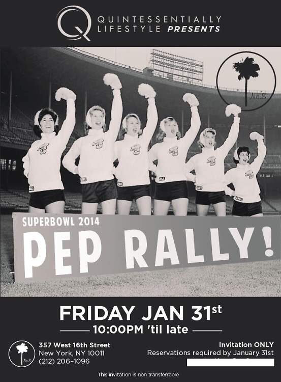 Super Bowl Pep Rally