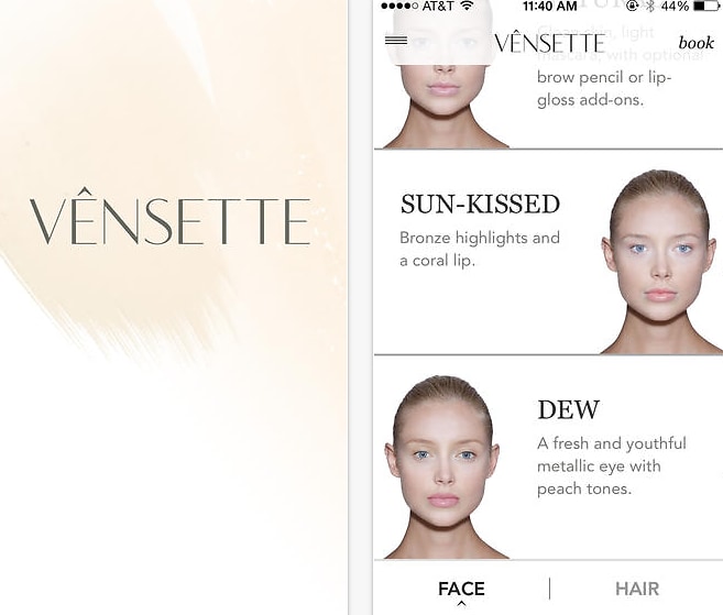 Vensette On Demand Beauty App Launch