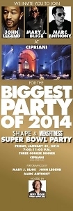 Men's Fitness & Shape Magazine Super Bowl Party 