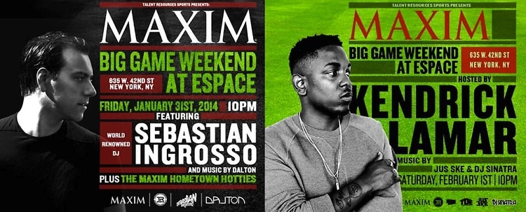 Maxim's 2014 Big Game Weekend Bash