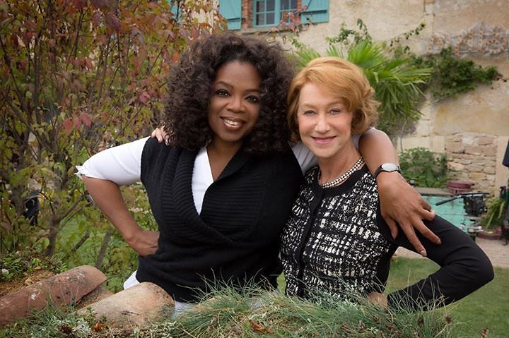 Oprah Winfrey, Helen Mirren 