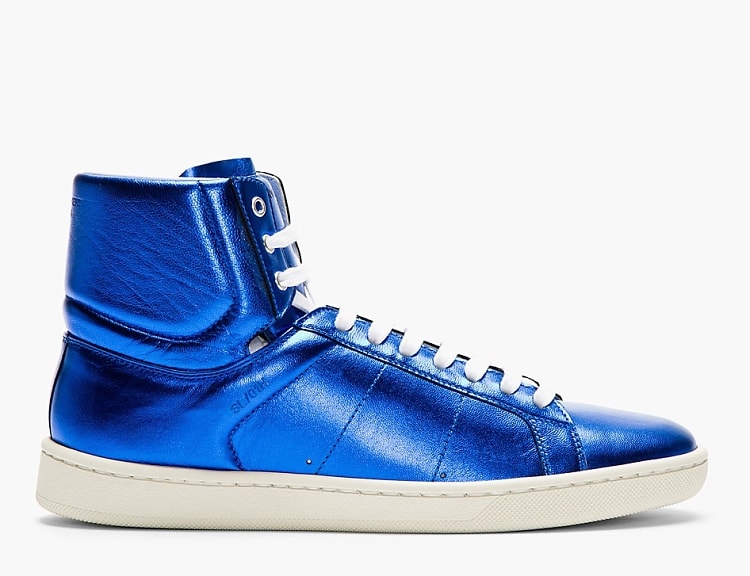 Saint Laurent Metallic Sneaker