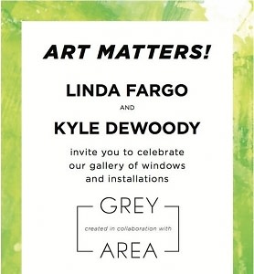 Linda Fargo and Kyle DeWoody Celebrate Art Matters