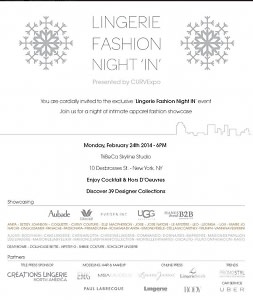  Lingerie Fashion Night IN Event
