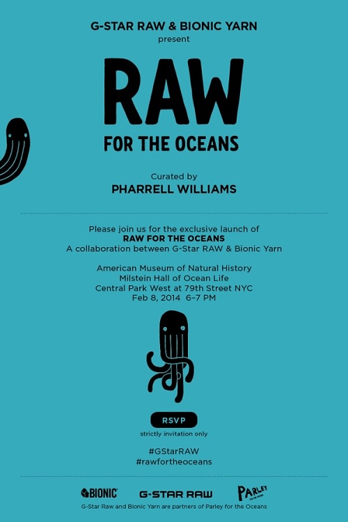 Pharrell Williams RAW for the Oceans