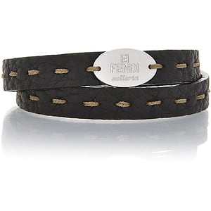 Fendi Selleria Leather Bracelet